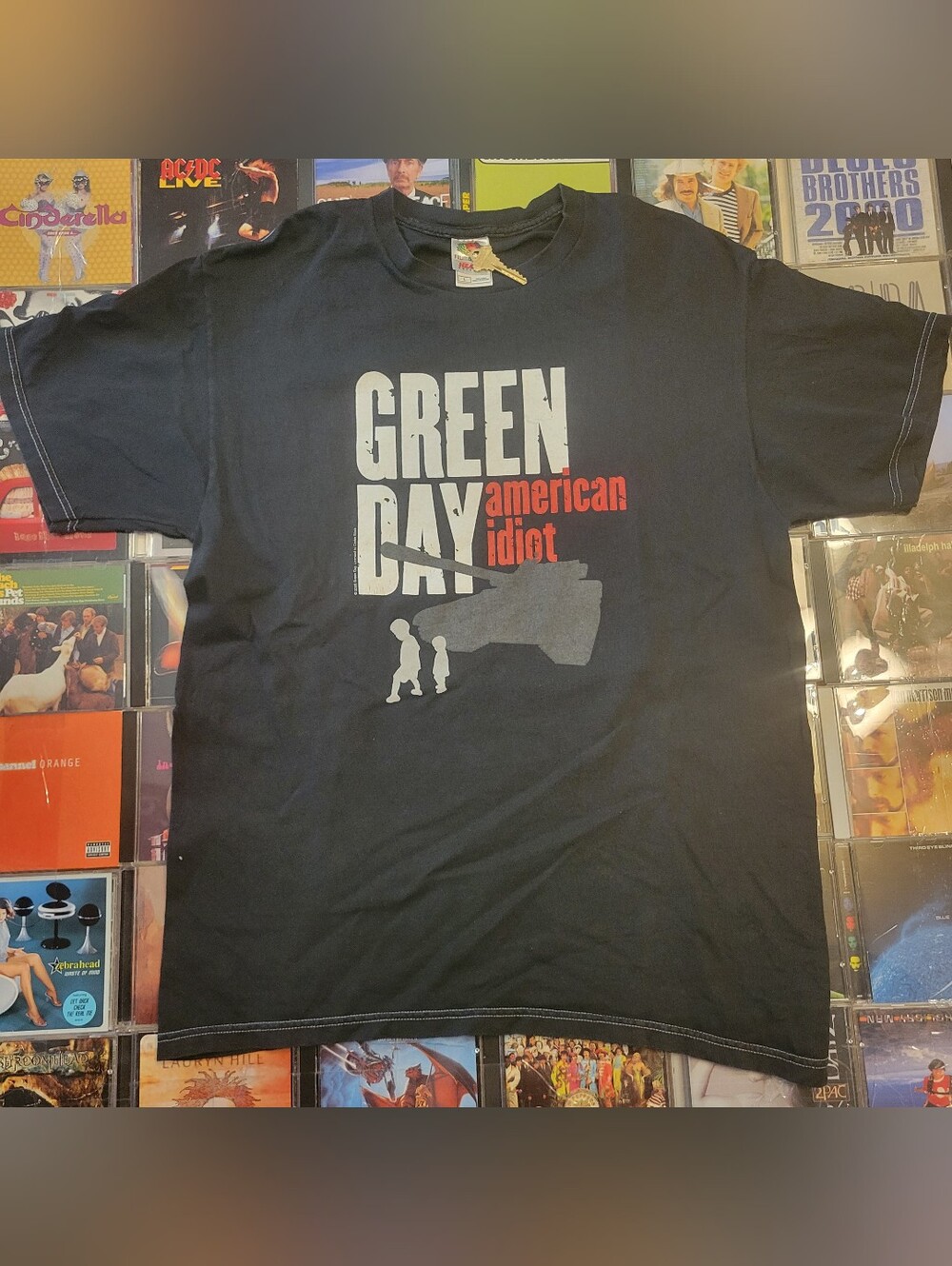 2005 Green Day "American Idiot" Promo Tee - Black